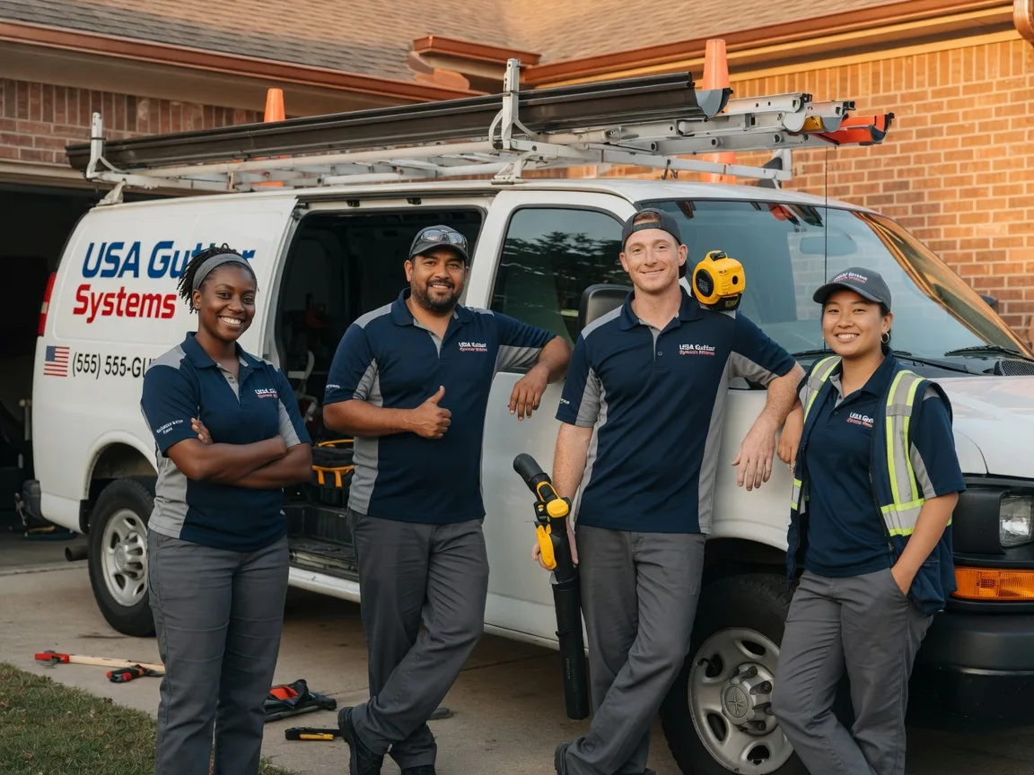 Gutter Installation company in Jamestown, LA
